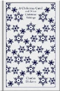 A Christmas Carol and Other Christmas Writings