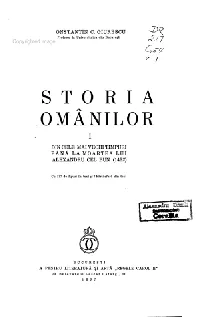 Istoria Românilor I