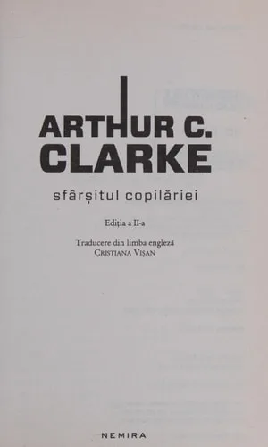 Sfârşitul copilăriei