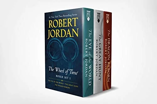 The Wheel of time series by Robert Jordan (1-11) cover