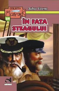 În fața steagului