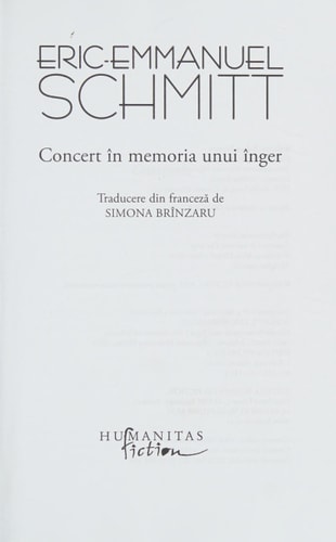 Concert în memoria unui înger