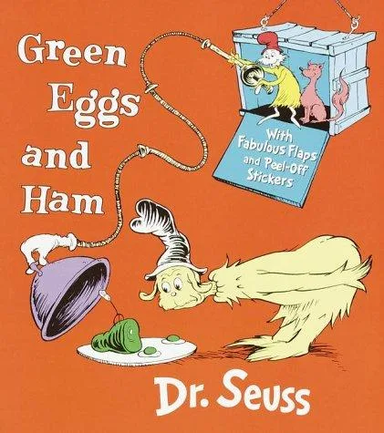 Green Eggs and Ham by Dr. Seuss — book cover