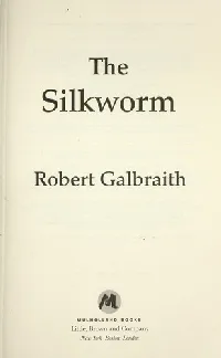 The Silkworm