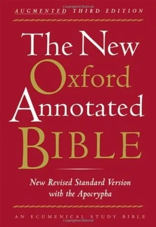 The New Oxford Annotated Bible: New Revised Standard Version cover