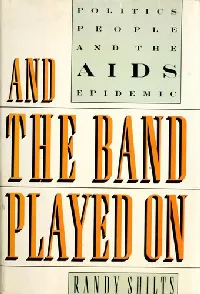 And the Band Played on
