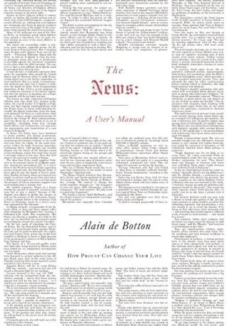 The News: A User's Manual cover