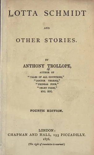Lotta Schmidt and other stories cover