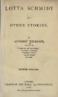 Lotta Schmidt and other stories