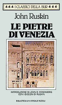 Le pietre di Venezia cover