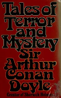Tales of Terror and Mystery