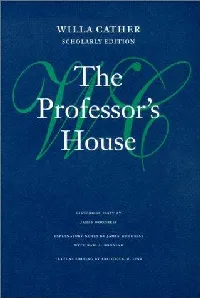 The Professor's House