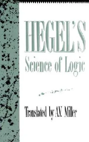 Science of Logic cover