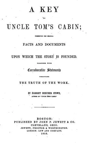 Key to Uncle Tom's cabin