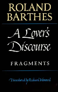 A Lover's Discourse: Fragments