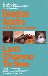Last Chance to See