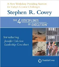The Four Disciplines Of Execution (Audio CD)
