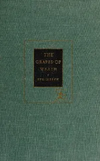 The Grapes of Wrath