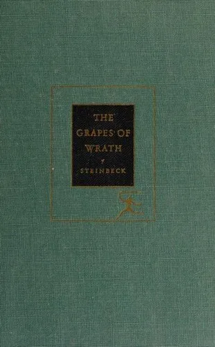 The Grapes of Wrath by John Steinbeck — book cover