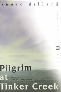 Pilgrim at Tinker Creek