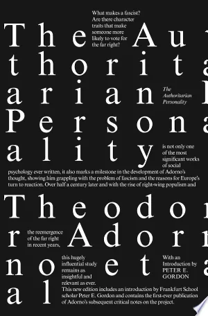 The Authoritarian Personality