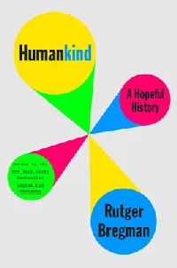Humankind: A Hopeful History