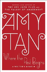 Where the Past Begins: A Writer's Memoir