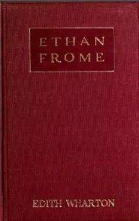 Ethan Frome