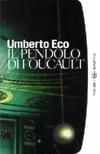 Il pendolo di Foucault
