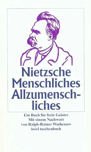 Menschliches, Allzumenschliches cover
