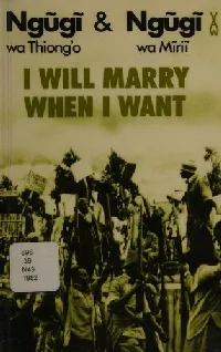 I will marry when I want