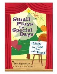 Small Plays for Special Days