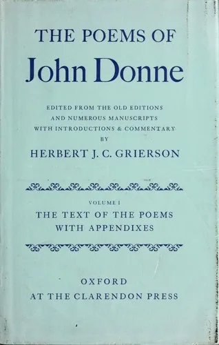 John Donne Poetry cover