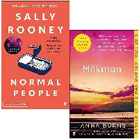 Normal People By Sally Rooney & Milkman By Anna Burns 2 Books Collection Set