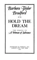 Hold the dream