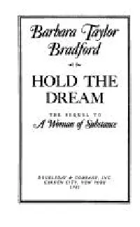 Hold the dream