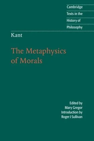 The Metaphysics of Morals cover