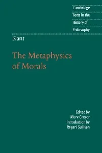 The Metaphysics of Morals