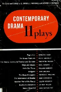 Contemporary Drama. Eleven Plays. American - English - European