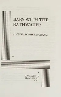 Baby with the bathwater