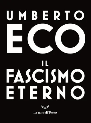Il fascismo eterno cover