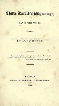 Childe Harold's pilgrimage