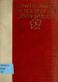 The House of the Seven Gables