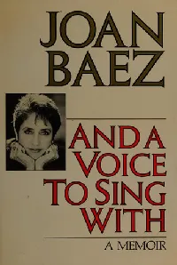 And a Voice to Sing With
