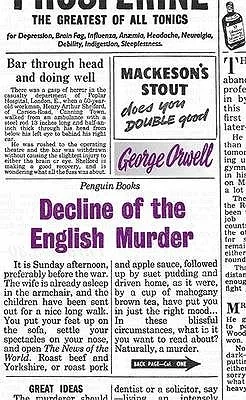 Decline of the English Murder cover