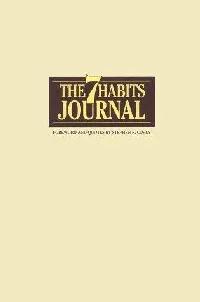 The 7 Habits Journal