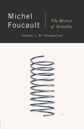 The History of Sexuality, Volume 1: An Introduction cover