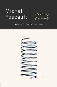 The History of Sexuality, Volume 1: An Introduction