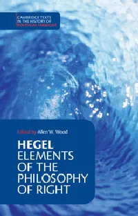 Elements of the Philosophy of Right