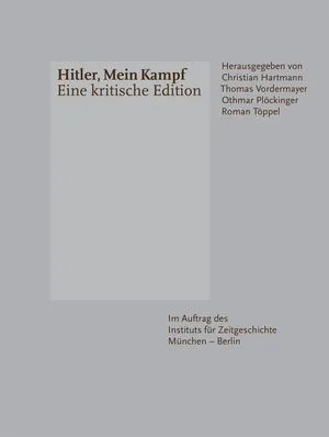 Hitler, Mein Kampf - Eine kritische Edition cover